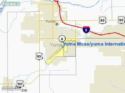 closest airport to yuma az.